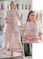 Pure Cotton Pink Eid Wear Embroidery Work Pakistani Suit